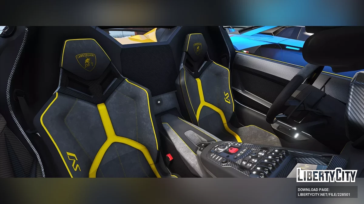 2019 Lamborghini Aventador SVJ or Roadster / GTA 5