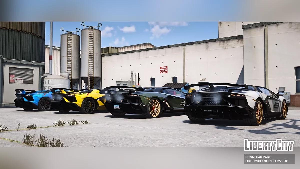 2019 Lamborghini Aventador SVJ or Roadster / GTA 5