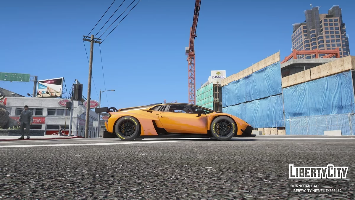 Lamborghini Huracan GT3 EVO 2 v1.0 / GTA 5