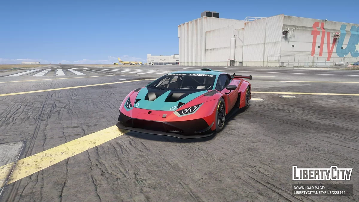 Lamborghini Huracan GT3 EVO 2 v1.0 / GTA 5