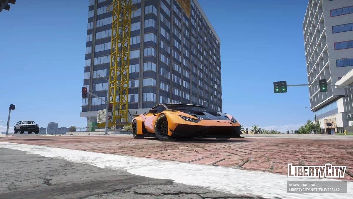 Lamborghini Huracan GT3 EVO 2 v1.0 / GTA 5