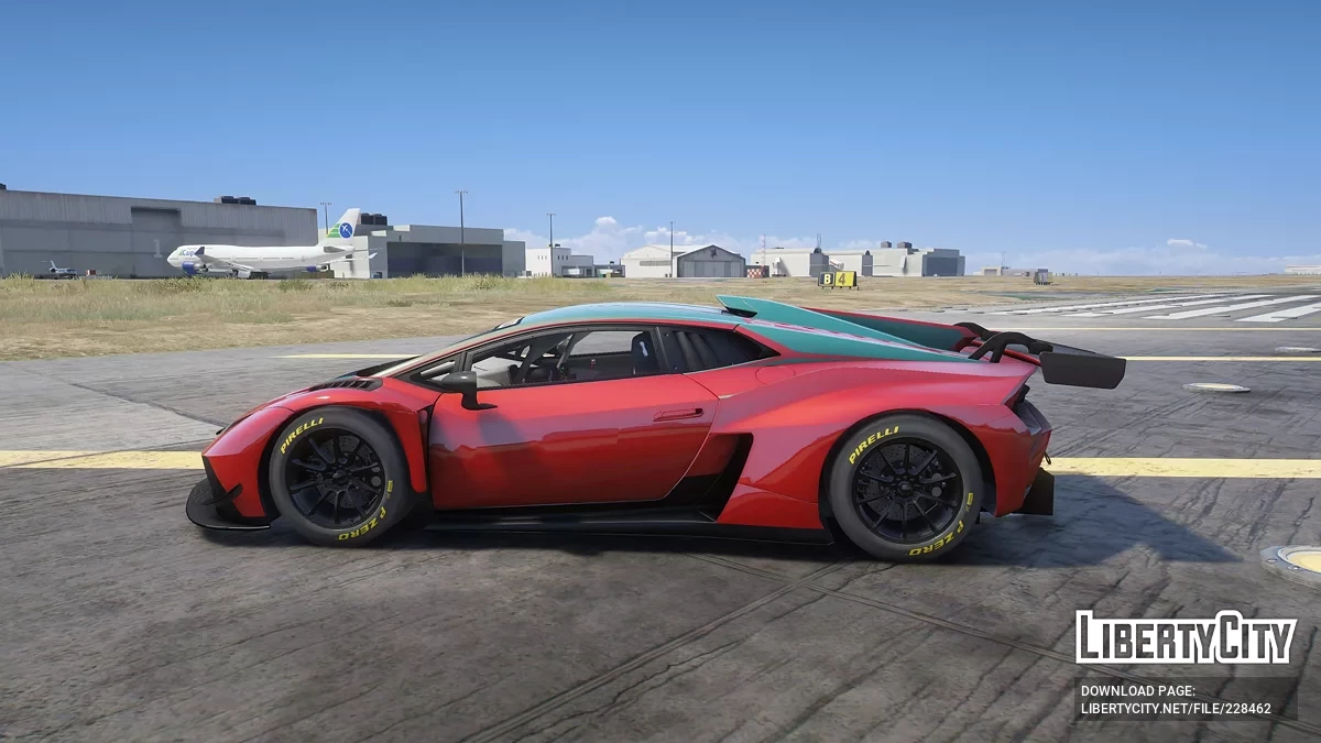 Lamborghini Huracan GT3 EVO 2 v1.0 / GTA 5