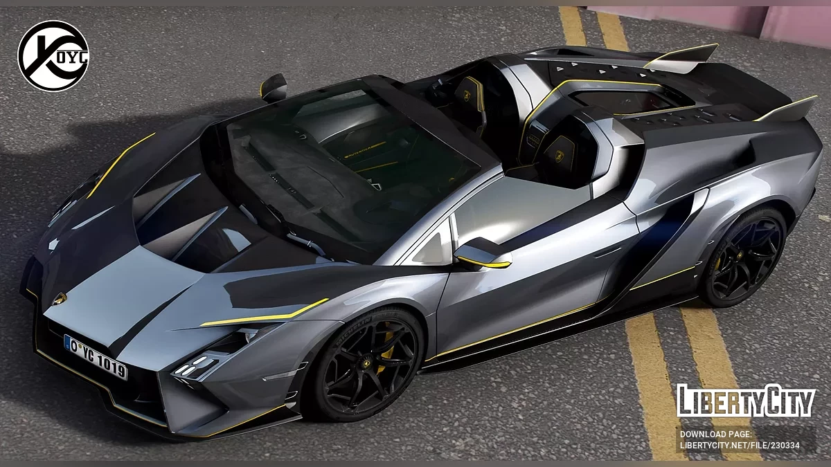 2023 Lamborghini Autentica v1.0 / GTA 5