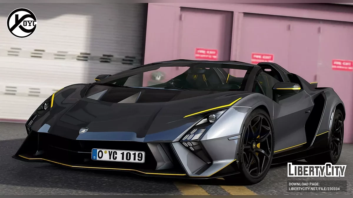 2023 Lamborghini Autentica v1.0 / GTA 5