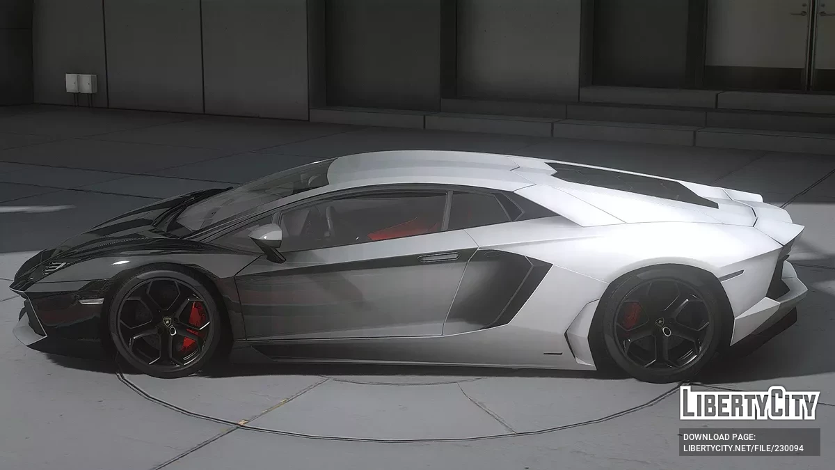 Lamborghini Aventador LP700-4 LibertyWalk Fade / GTA 5