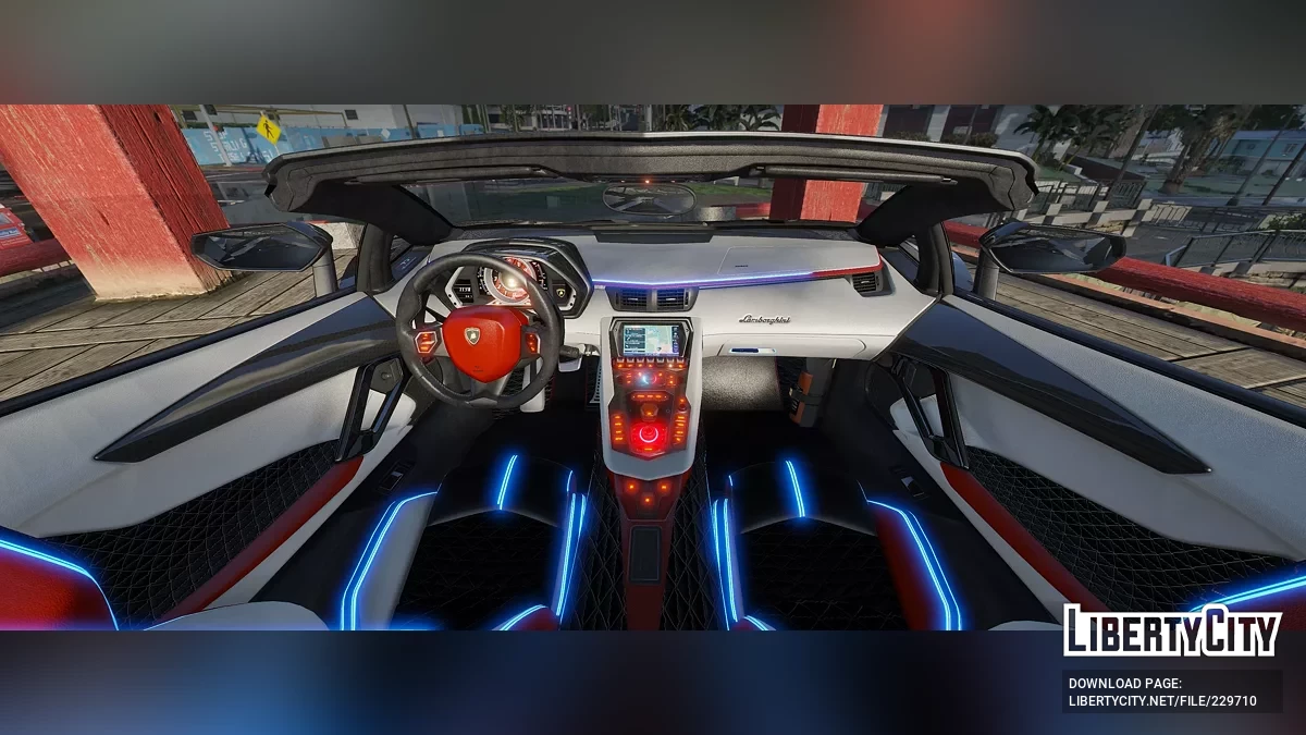 Lamborghini Aventador Mansory - Widebody Concept v1.0 / GTA 5