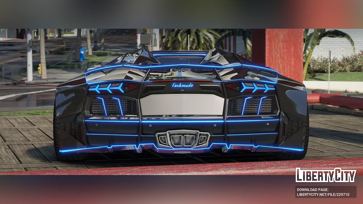 Lamborghini Aventador Mansory - Widebody Concept v1.0 / GTA 5