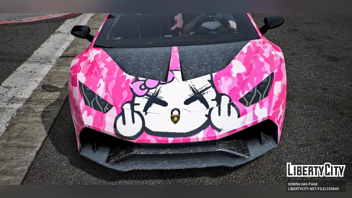2020 Lamborghini Huracan Hello Kitty Twin Turbo / GTA 5