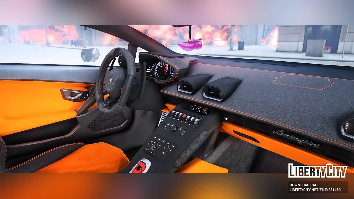 Custom Lamborghini Huracan Twin Turbo Widebody Halloween / GTA 5