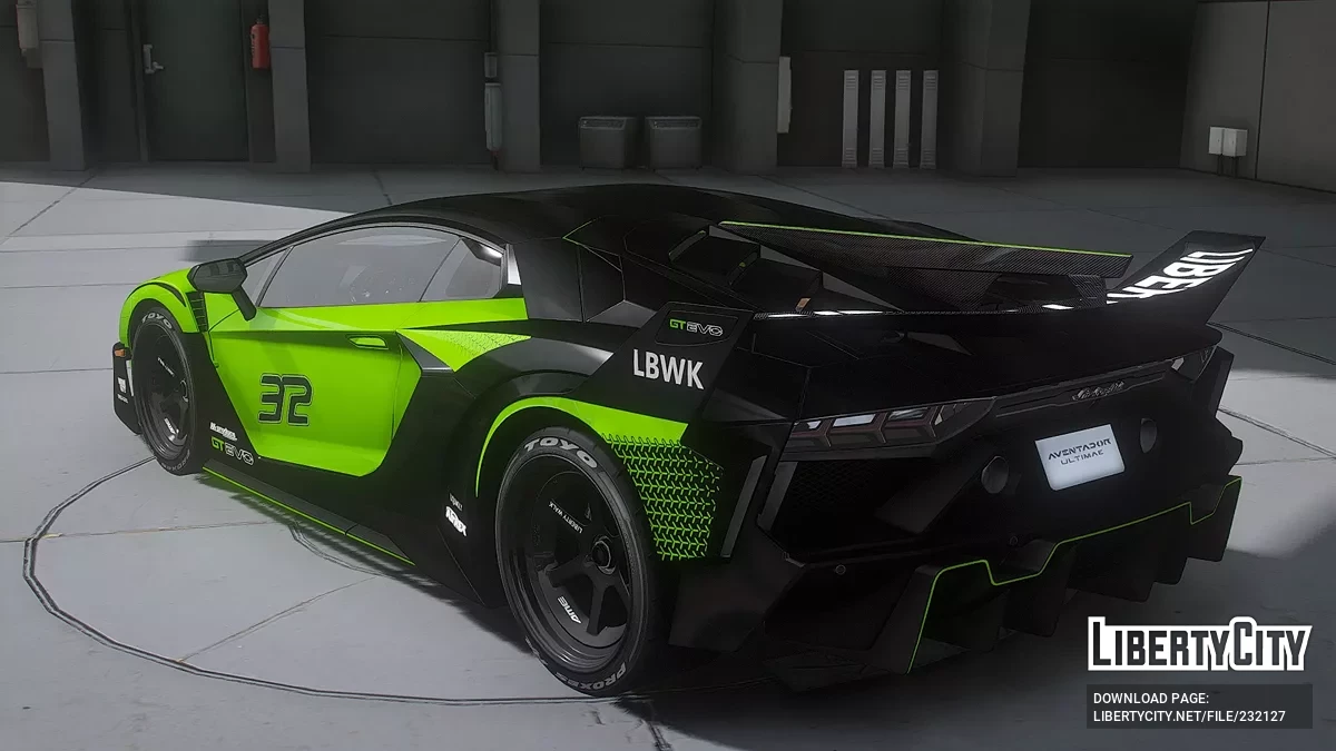 Lamborghini Aventador LP 780 Ultimae / GTA 5