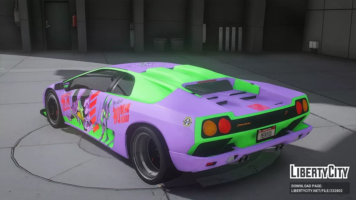 Lamborghini Diablo SV EVA / GTA 5