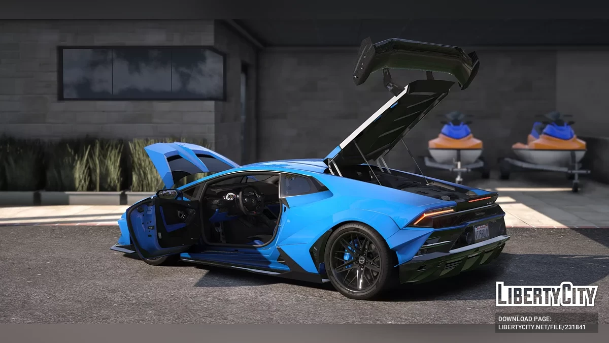 Lamborghini Huracan Evo by Zacoe v1.1 / GTA 5