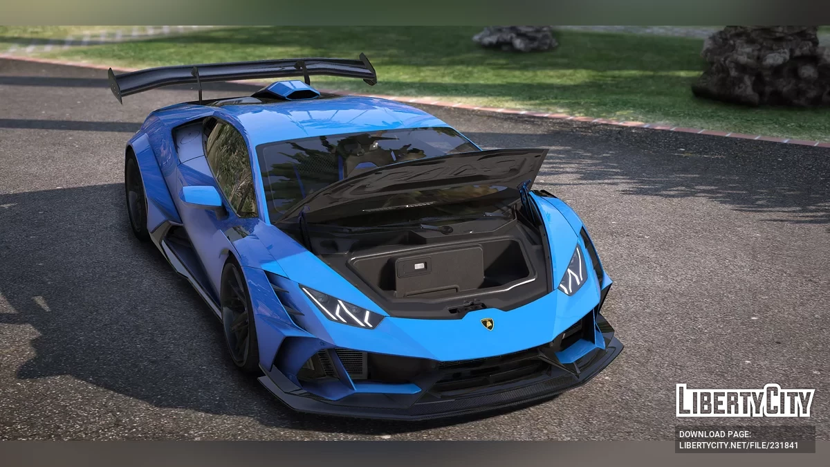 Lamborghini Huracan Evo by Zacoe v1.1 / GTA 5