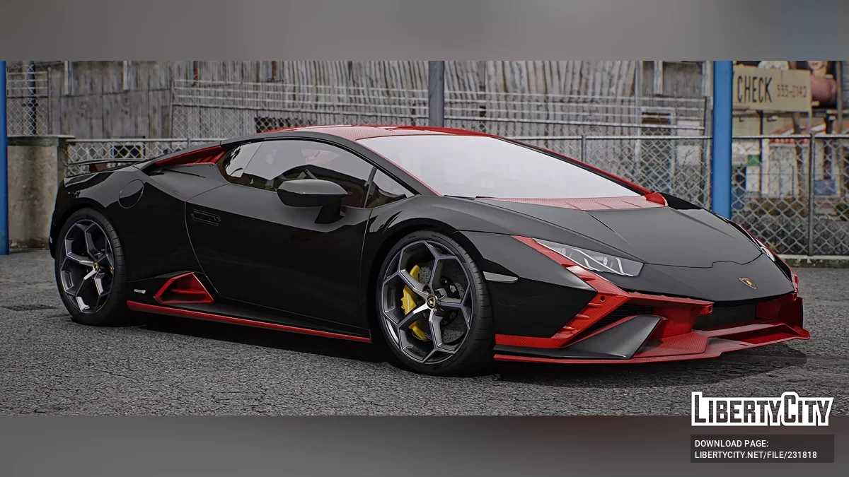 Lamborghini Huracan Tecnica 2023 / GTA 5