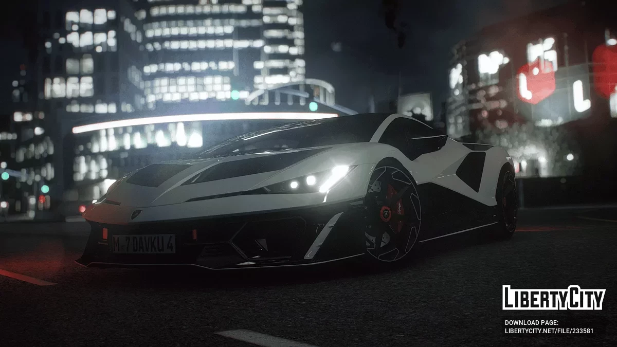 2026 Lamborghini Fenomeno v1.0 / GTA 5