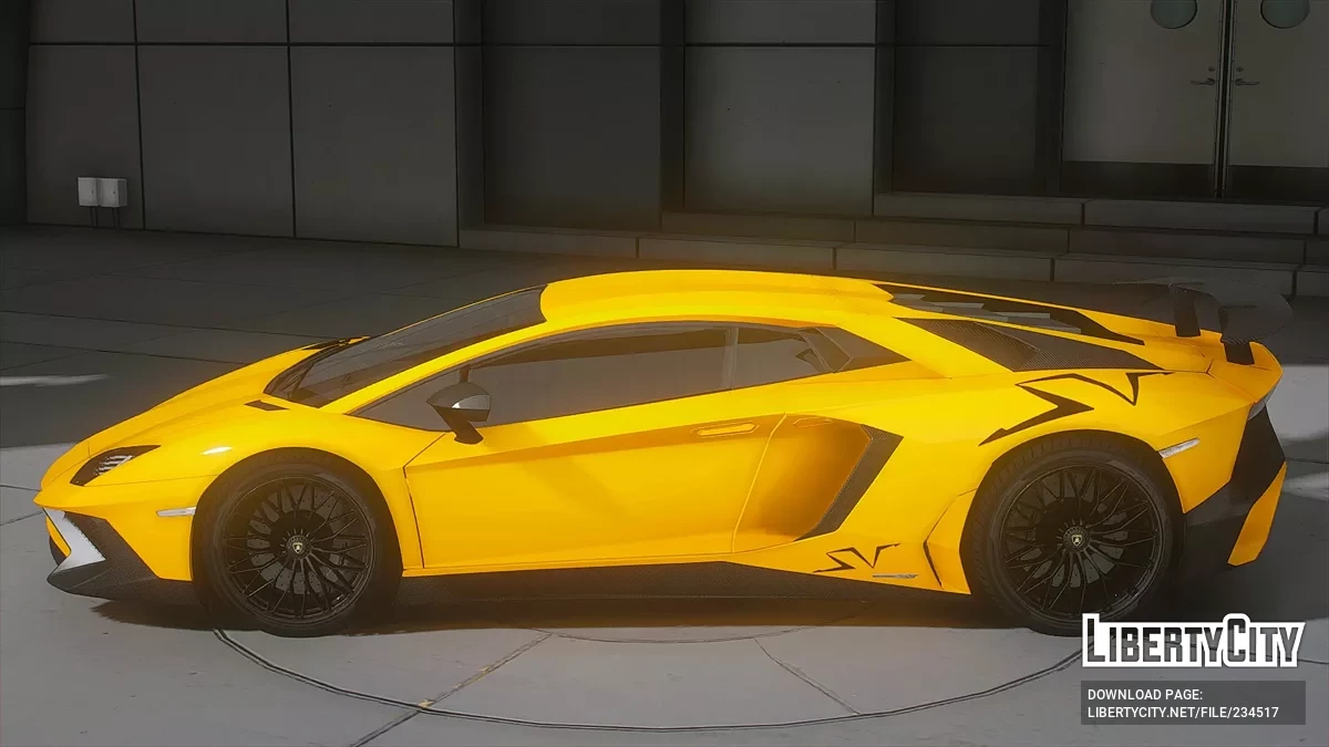 Lamborghini Aventador SV LP750-4 / GTA 5