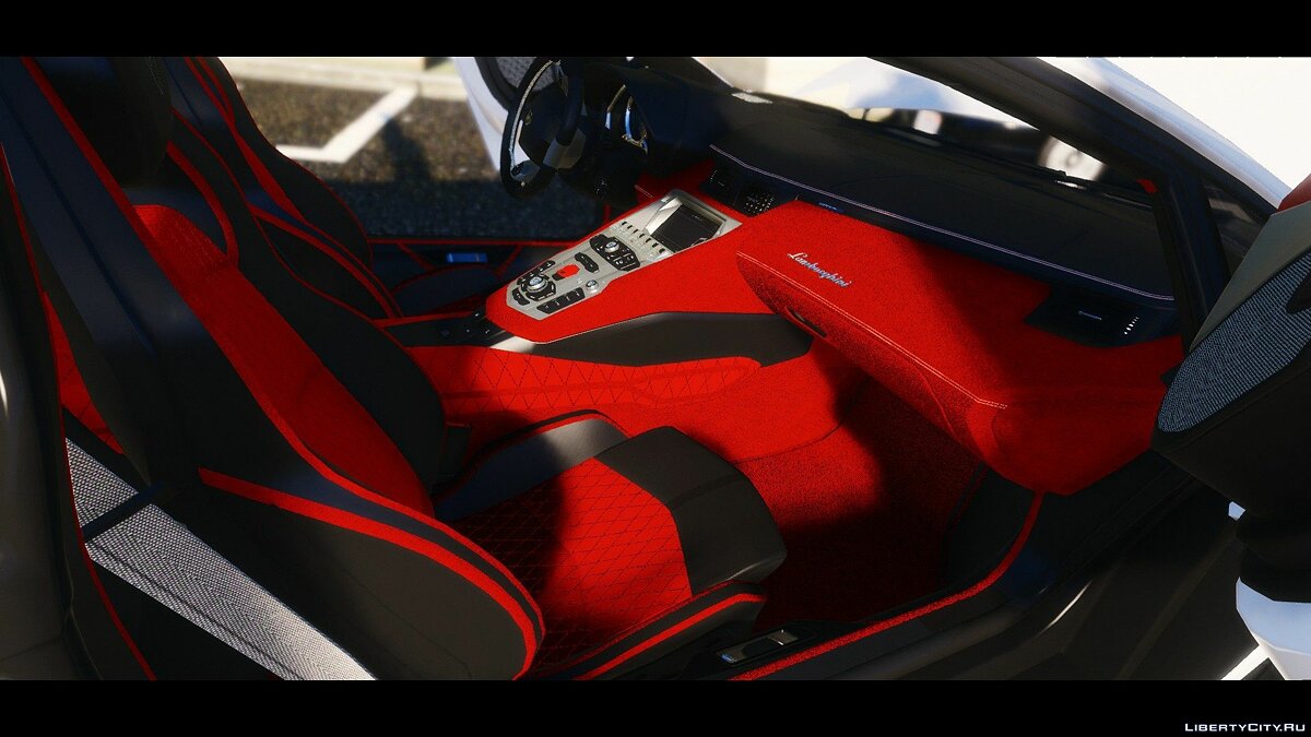 2015 Lamborghini Aventador LP700-4 [Add-On | Wipers | Stock | Animated Engine | Livery | Tuning | AutoSpoiler] 1.1 для GTA 5 - Картинка #5