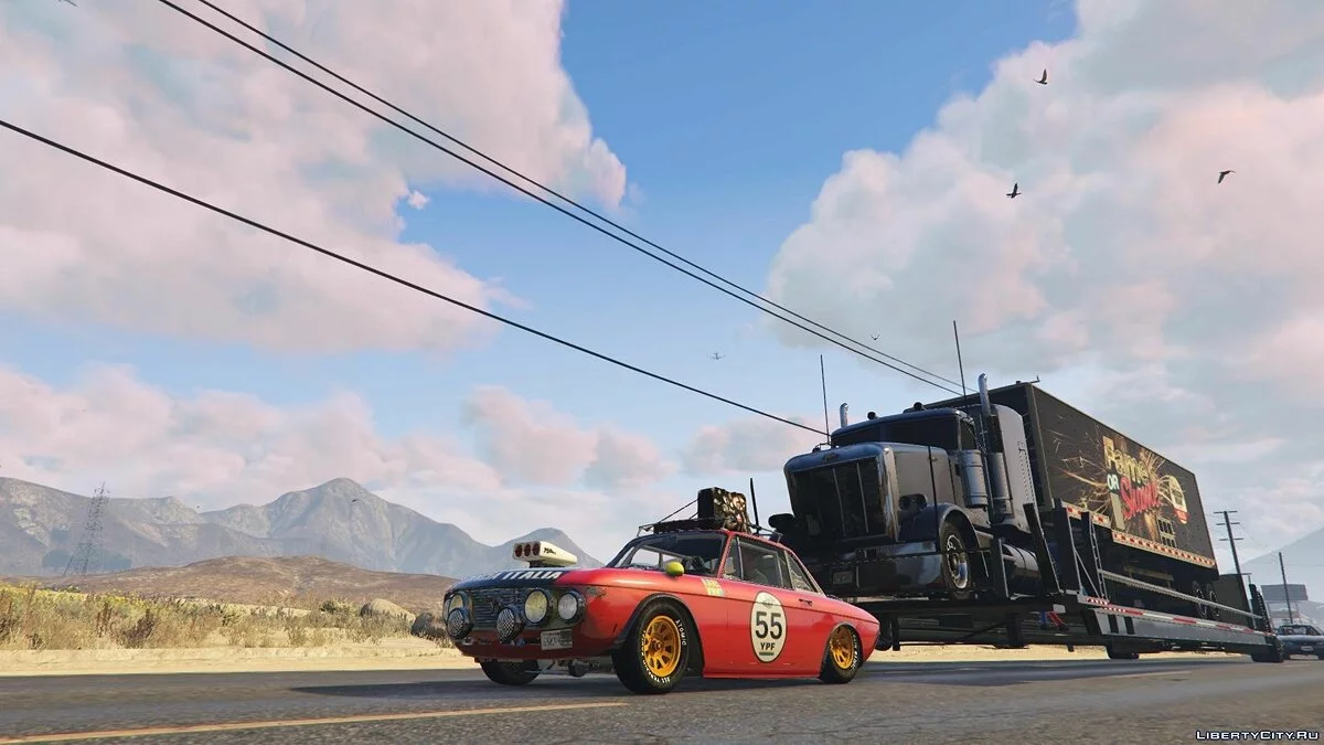 Lancia Fulvia HF Transport [Add-On / Replace] / GTA 5