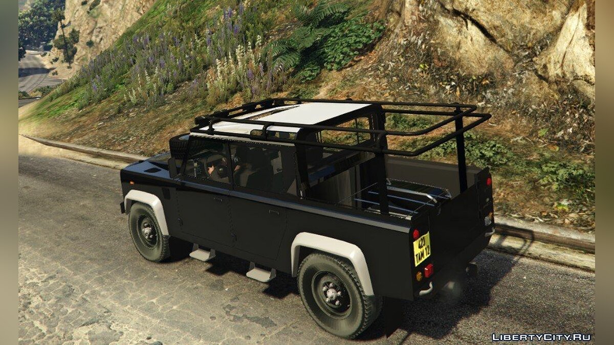 Скачать Land Rover Defender 110 Pickup для GTA 5