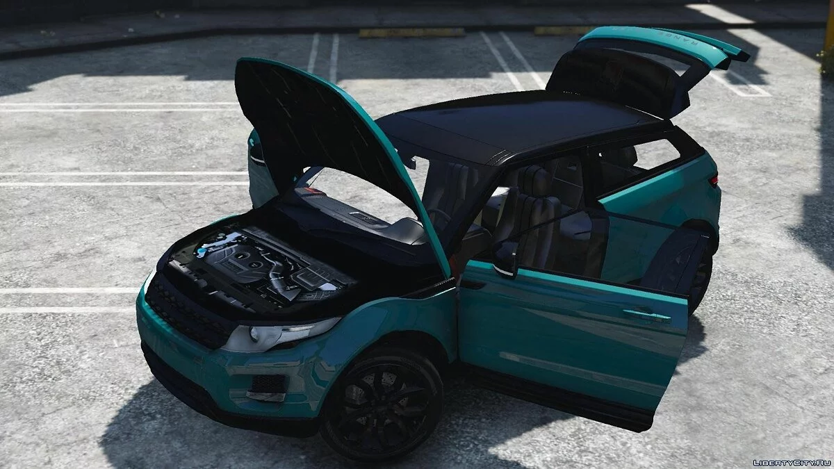 Range Rover Evoque + Template [Add-On / Replace] 4.0 / GTA 5