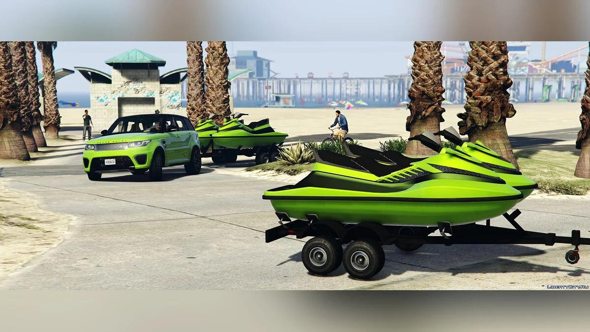 Trailer with Jetski's 1.1 / GTA 5