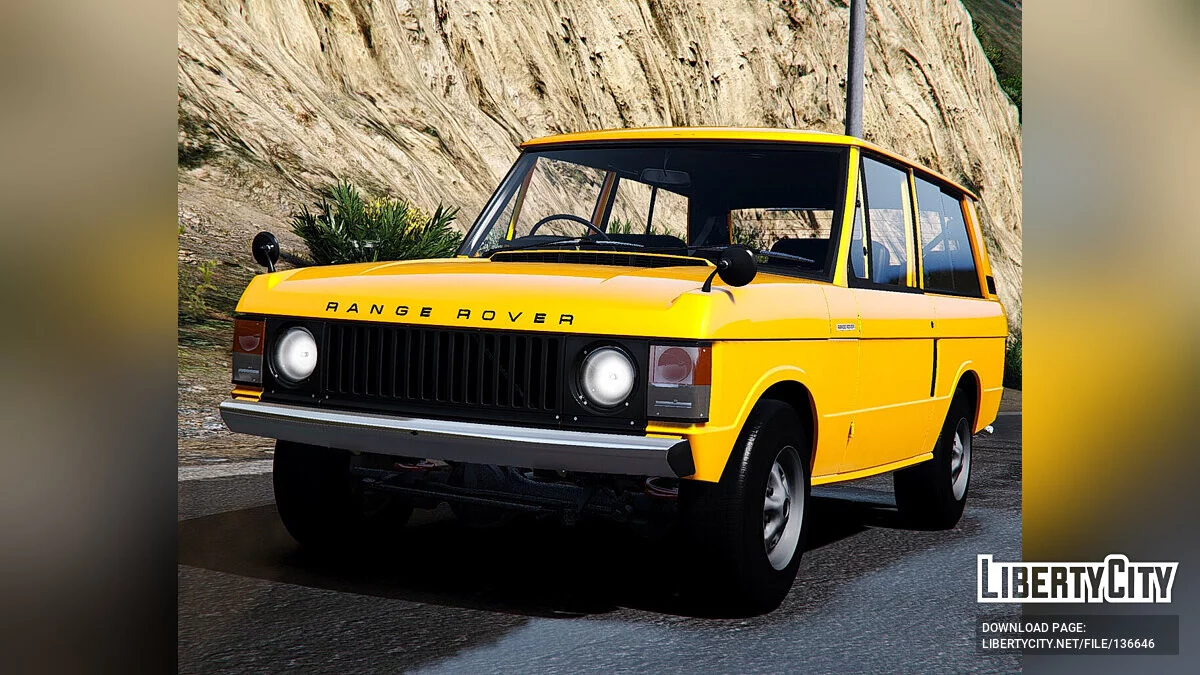 1973 Land Rover Range Rover [Add-On | Template | RHD | Extras] Final / GTA 5