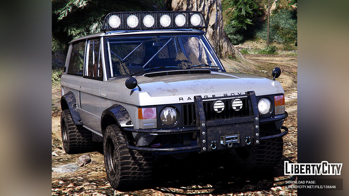 Скачать 1973 Land Rover Range Rover [Add-On | Template | RHD | Extras]  Final для GTA 5