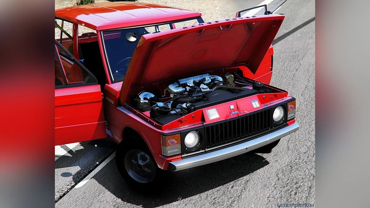 1973 Land Rover Range Rover [Add-On | Template | RHD | Extras] Final / GTA 5