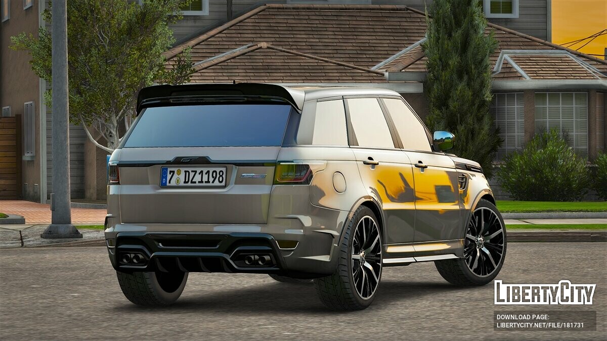 Скачать Overfinch Land Rover Range Rover Sport 2020 для GTA 5