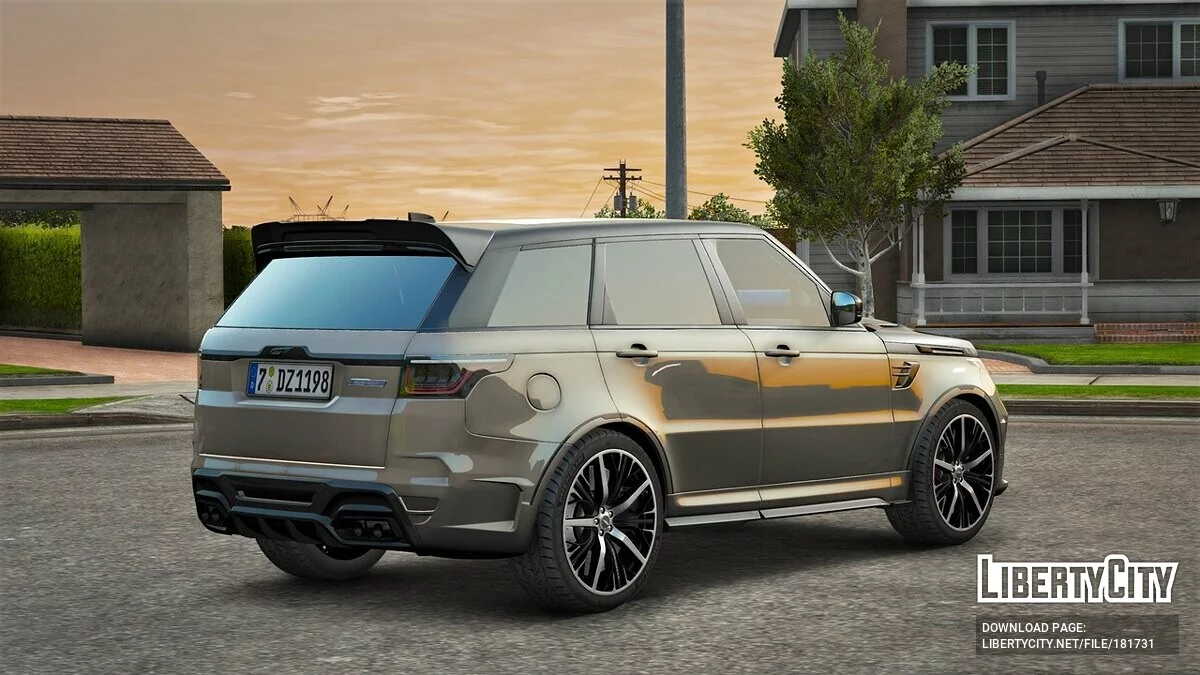 Overfinch Land Rover Range Rover Sport 2020 / GTA 5