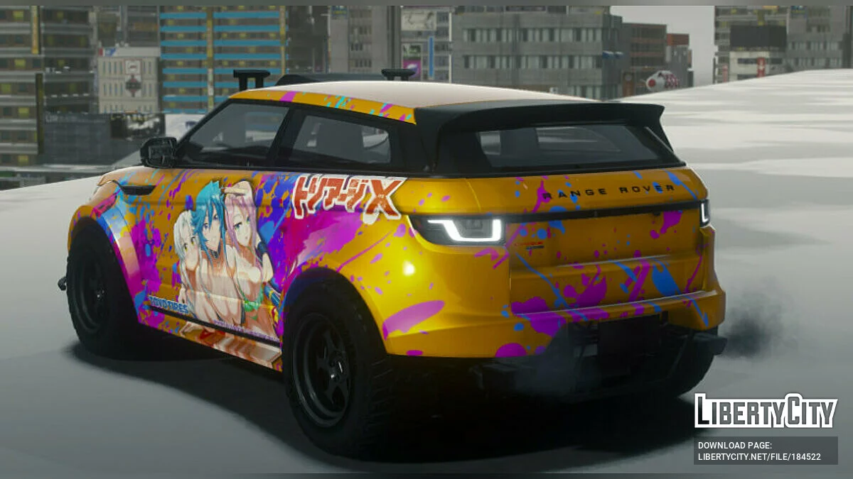 Range Rover Evoque Coupe 4x4 Off-Road / GTA 5