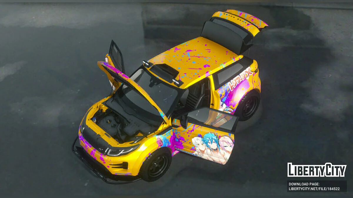 Range Rover Evoque Coupe 4x4 Off-Road / GTA 5
