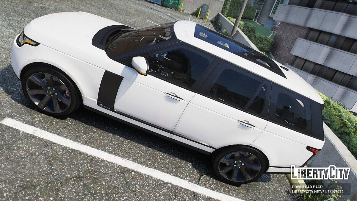 Скачать Range Rover Black Edition для GTA 5