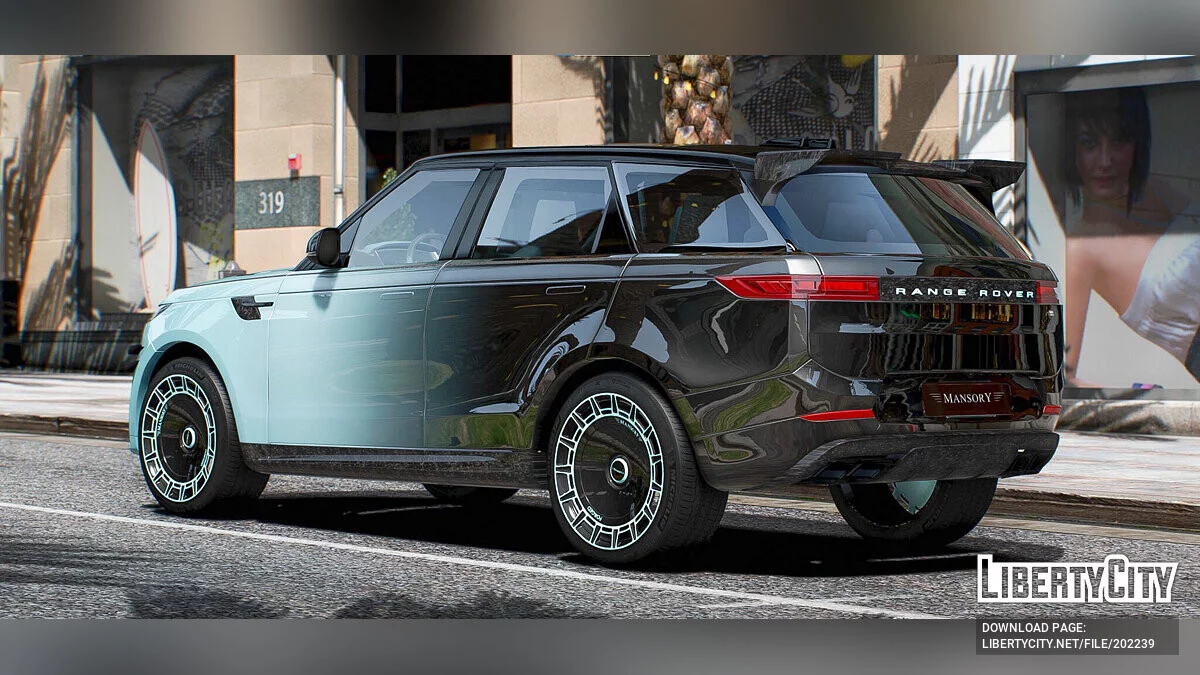 Range Rover Sport Mansory Tiffany / GTA 5