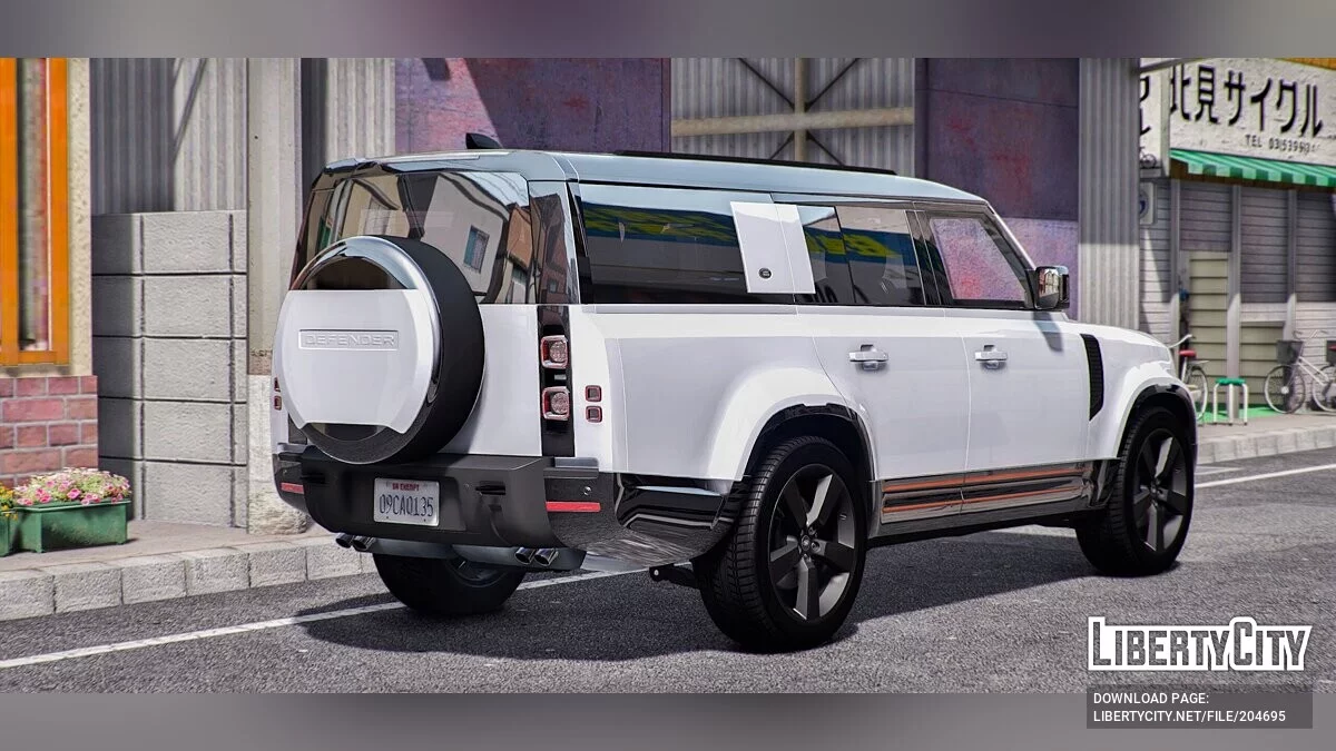 Land Rover Defender 90 V8 Engine / GTA 5