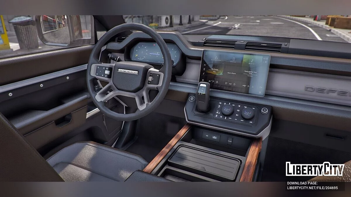 Land Rover Defender 90 V8 Engine / GTA 5