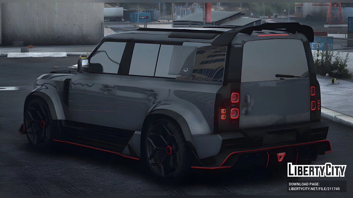 Land Rover Defender Venuum (без шильдиков) / GTA 5