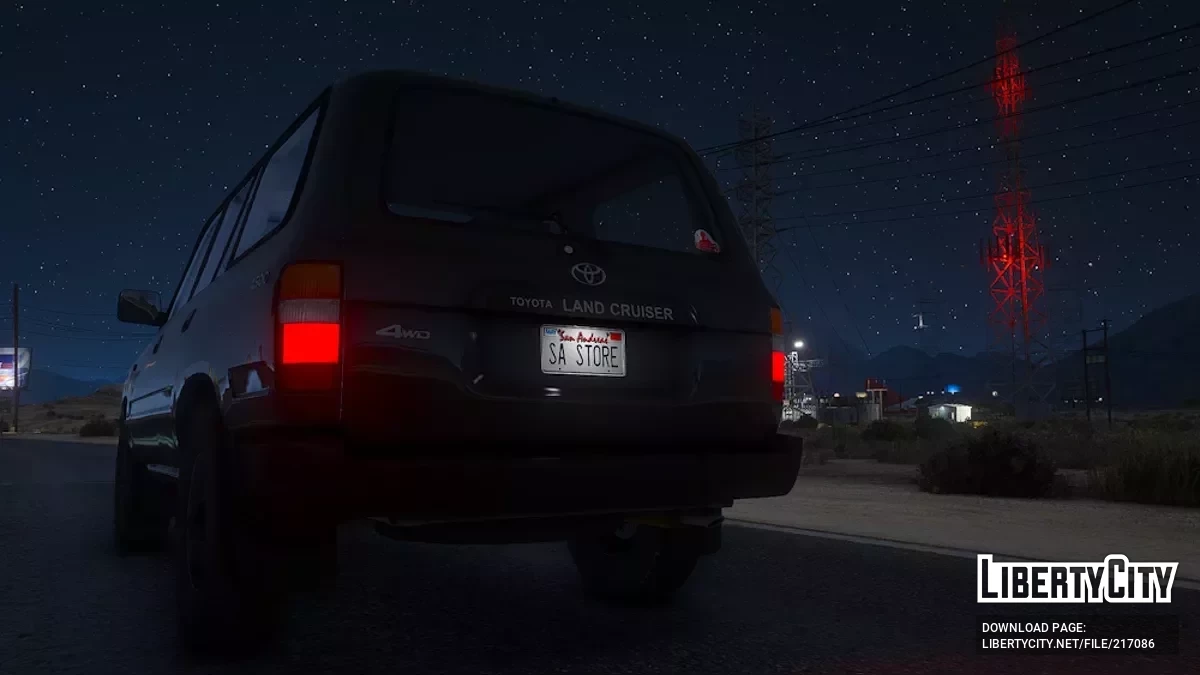Land Cruiser 1997 v1.0 / GTA 5