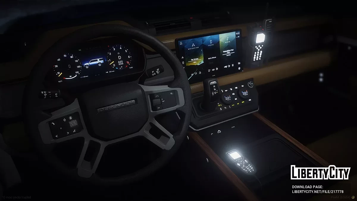 Land Rover Defender Polizei Hessen 2024 / GTA 5