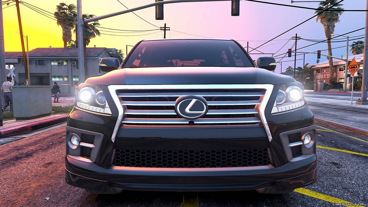 Скачать Lexus LX570 2014 [Add-On / Replace | Animated] 1.0 для GTA 5