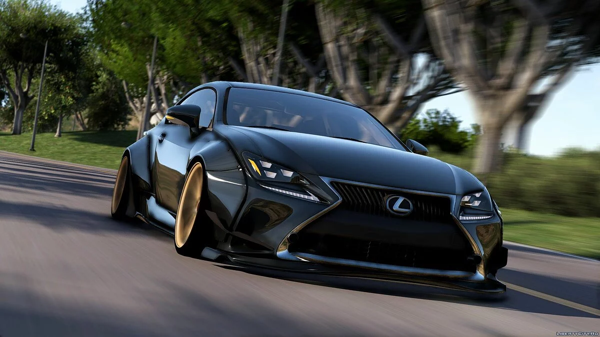Lexus RC350 Rocket Bunny [Replace | Add On] 2.1 / GTA 5