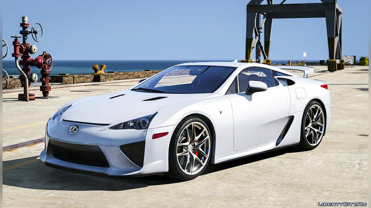 Скачать 2010 Lexus LFA [Add-on | Auto Spoiler] V2.0 для GTA 5