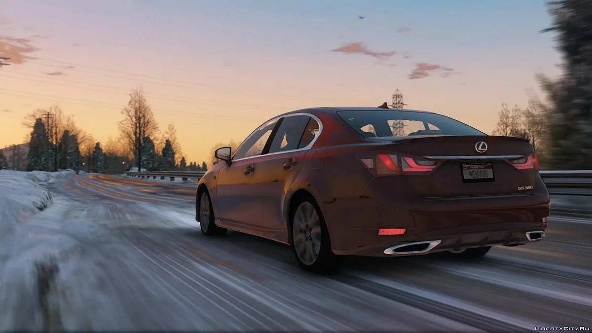 Lexus GS 350F Sport [Add-On | LODs | Template] 1.1 / GTA 5