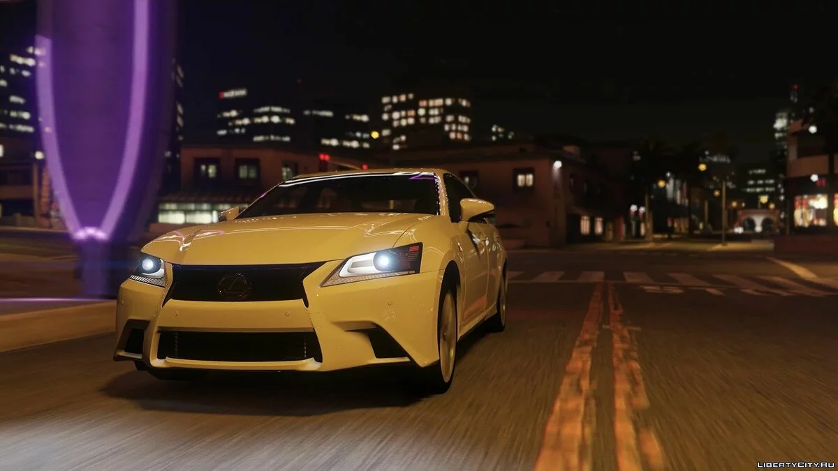 Lexus GS 350F Sport [Add-On | LODs | Template] 1.1 / GTA 5
