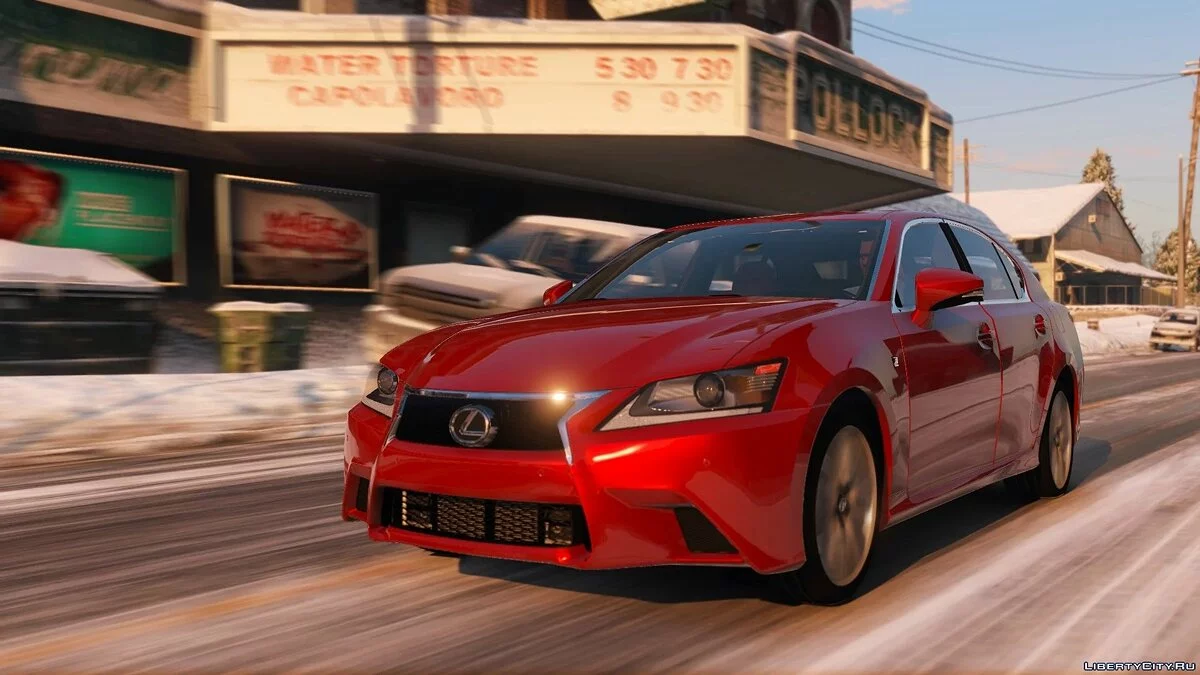 Lexus GS 350F Sport [Add-On | LODs | Template] 1.1 / GTA 5