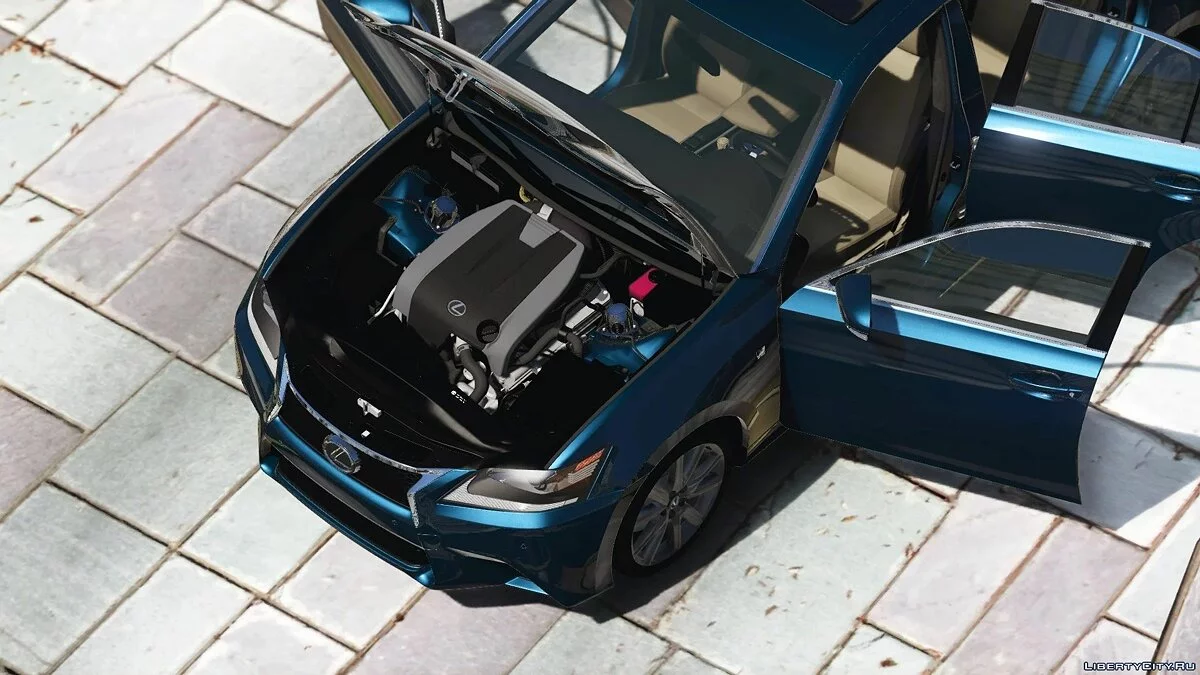 Lexus GS 350F Sport [Add-On | LODs | Template] 1.1 / GTA 5