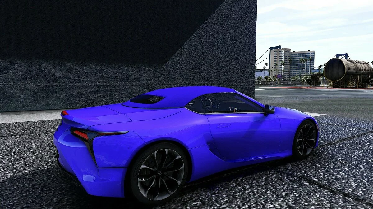 Lexus Lc 500 Convertible 2021 / GTA 5