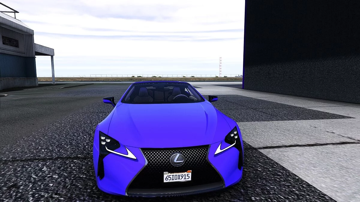 Lexus Lc 500 Convertible 2021 / GTA 5