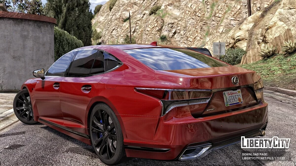 Lexus LS500H F-Sport 2021 / GTA 5