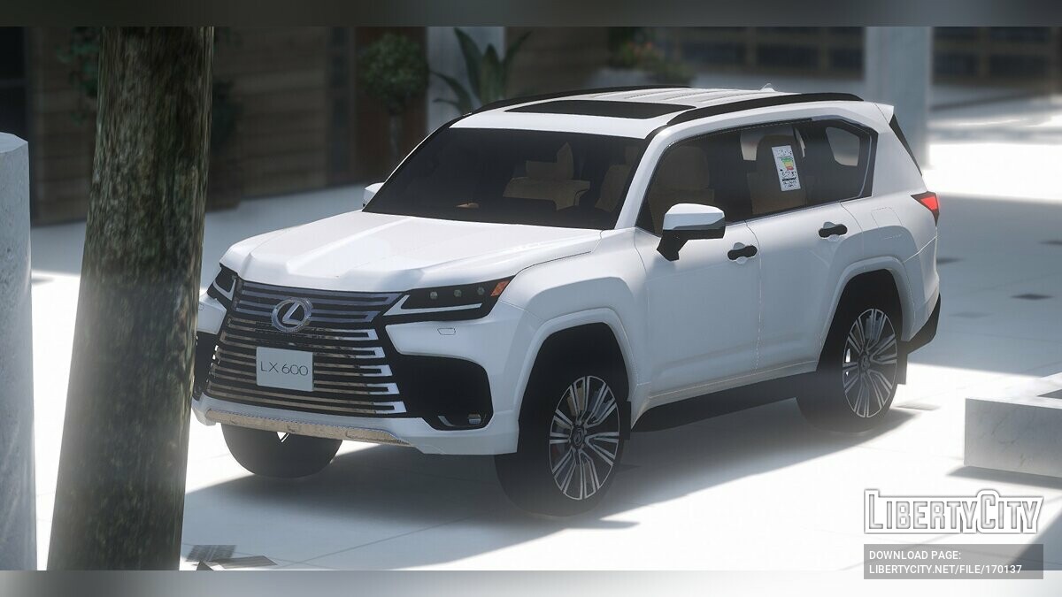 Скачать Lexus LX600 2022 v3.0 для GTA 5